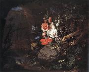 MIGNON, Abraham The Nature as a Symbol of Vanitas ag Sweden oil painting artist